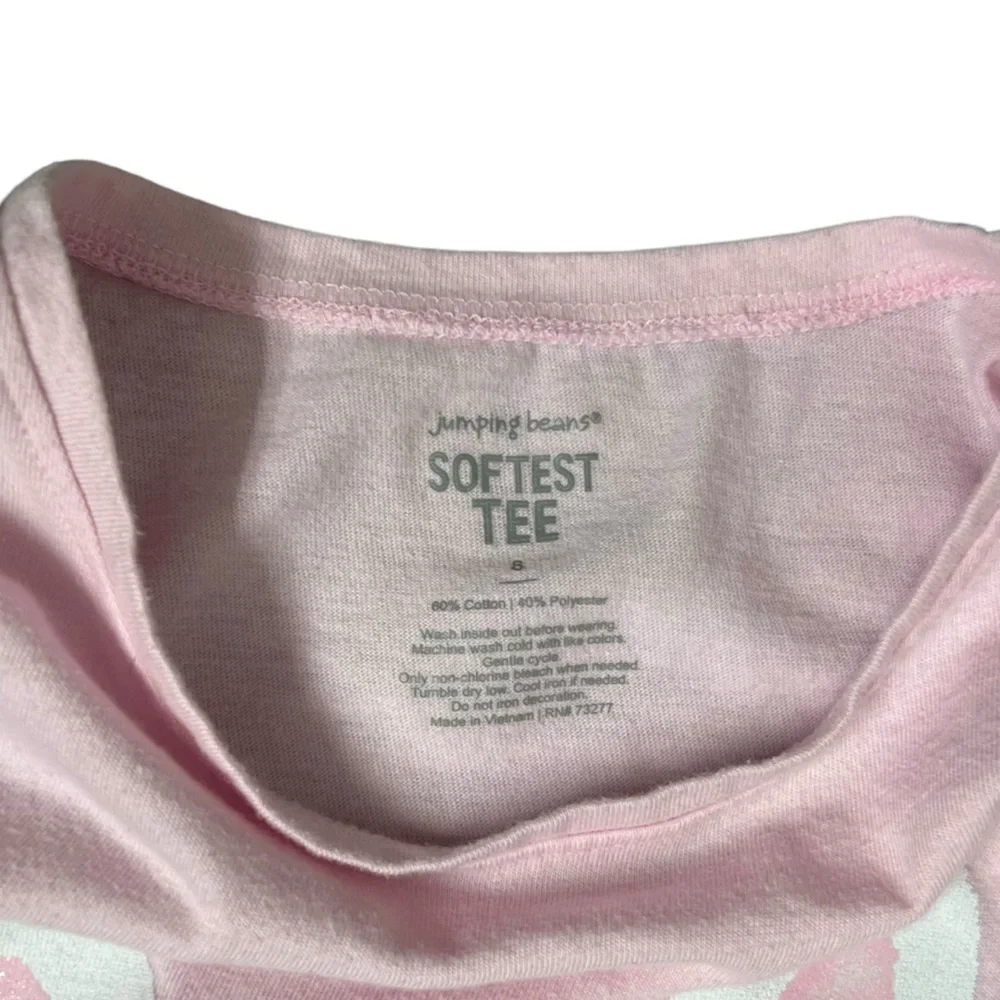 The Children’s Place Purple (7/8) & Jumping Beans Pink (8) Short Sleeve Bundle